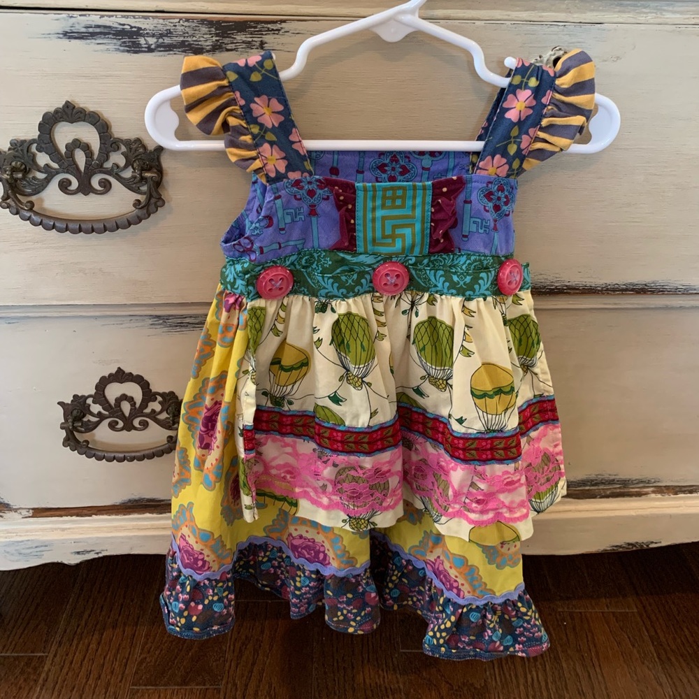 Matilda Jane Knot Dress. Size 12 month
